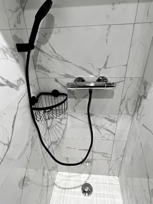 Salle de bains dans l'établissement CASA CALVI