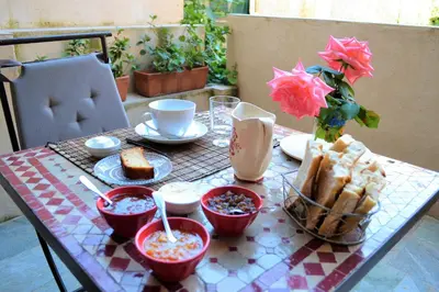 Nourriture dans le B&B/chambre d'hôtes ou à proximité