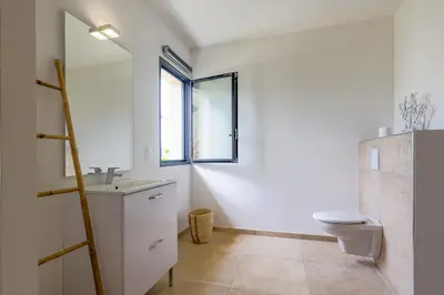 Salle de bains dans l'établissement Casa Sulia
