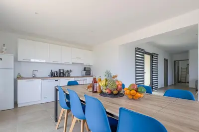 Cuisine ou kitchenette dans l'établissement Casa Sulia