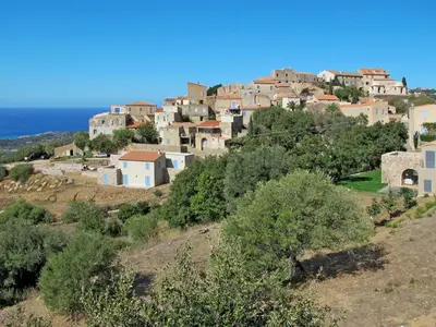 Paysage naturel près de le village vacances