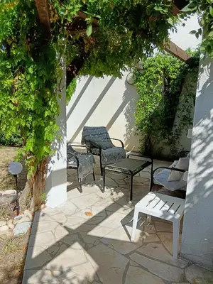 Jardin de l'établissement Chez Béa
