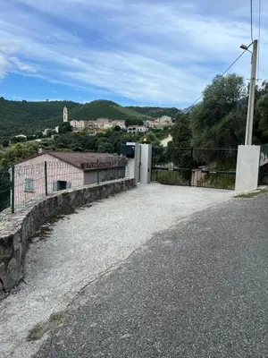 Vue générale sur la montagne ou vue sur la montagne depuis l'appartement