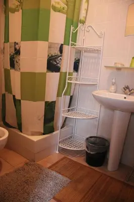 Salle de bains dans l'établissement Chambre d'Hôte 