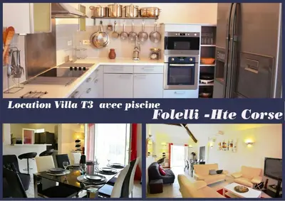 Cuisine ou kitchenette dans l'établissement Résidence MARI