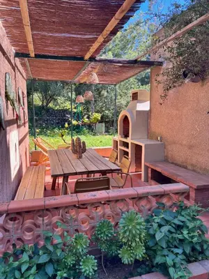 Jardin de l'établissement Casa Rose - Maison vue mer !