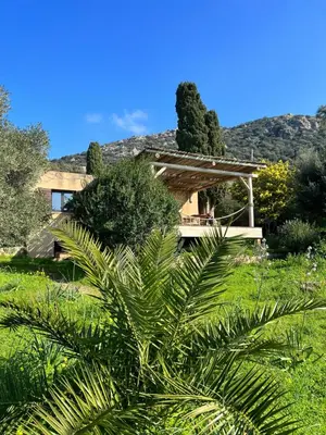 Paysage naturel près de la maison de vacances