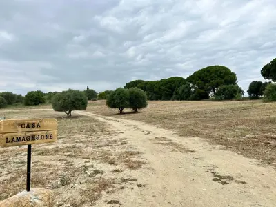 Paysage naturel près de la villa