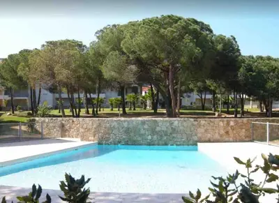 Piscine de l'établissement Appartement avec piscine ou située à proximité