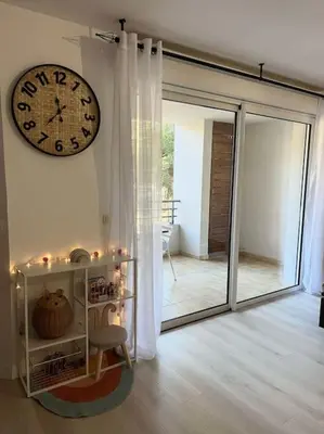 Plan de l'établissement Appartement avec piscine