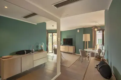 Télévision ou salle de divertissement dans l'établissement Casa Aliméa