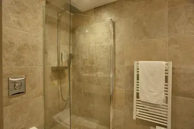 Salle de bains dans l'établissement Casa Aliméa