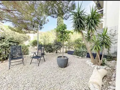 Jardin de l'établissement Casa Victor - Jardin privatif, proche plage et centre