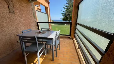 Balcon ou terrasse dans l'établissement Chez Céline & Rudi