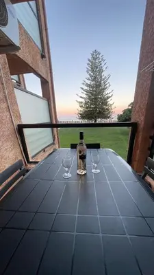 Balcon ou terrasse dans l'établissement Chez Céline & Rudi