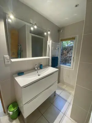 Salle de bains dans l'établissement Bella Vita Brando