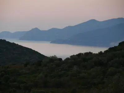 Paysage naturel près de la maison de vacances