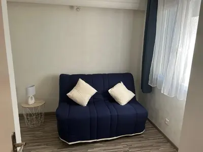 Coin salon dans l'établissement Entre Mer et Montagne