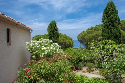 Paysage naturel près de la maison de vacances