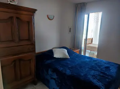 Un ou plusieurs lits dans un hébergement de l'établissement A 5 mn à pied de la mer, piscine ,tennis, paillote