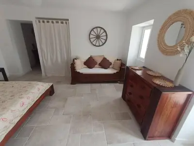 Un ou plusieurs lits dans un hébergement de l'établissement Maison de charme proche Bastia