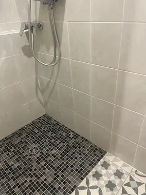 Salle de bains dans l'établissement Casa santa