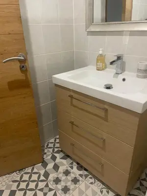Salle de bains dans l'établissement Casa santa