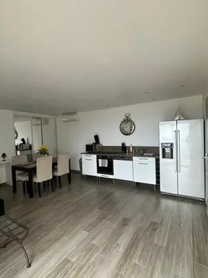 Cuisine ou kitchenette dans l'établissement Appartement Cardo
