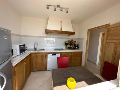 Cuisine ou kitchenette dans l'établissement *.* Haut de villa U Nespulu di Anghjulina *.*