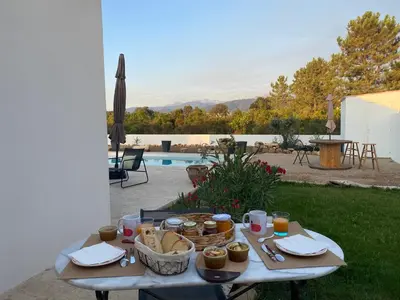 Nourriture dans le B&B/chambre d'hôtes ou à proximité