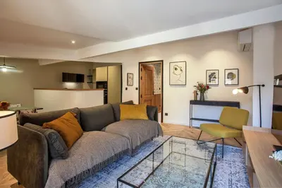 Coin salon dans l'établissement Casa Miot