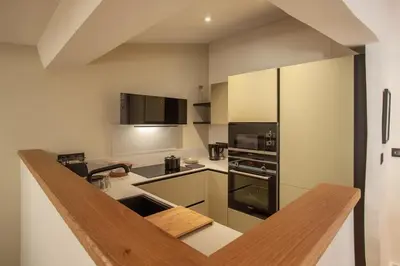 Cuisine ou kitchenette dans l'établissement Casa Miot