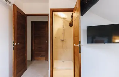 Salle de bains dans l'établissement A Macina