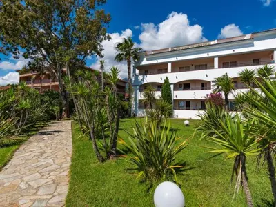 Jardin de l'établissement Vacances en Corse