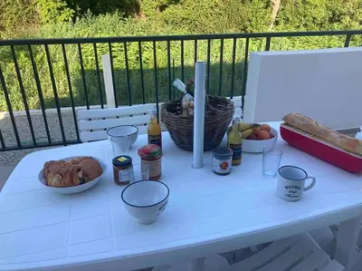 Nourriture dans la maison de vacances ou à proximité