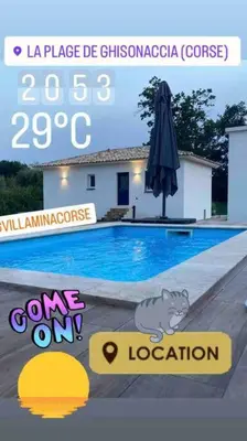 Piscine de l'établissement Villa mina ou située à proximité