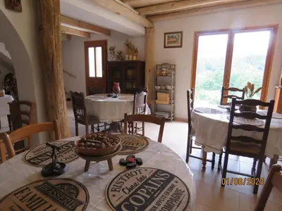 Coin salon dans l'établissement l'altore di savaghju