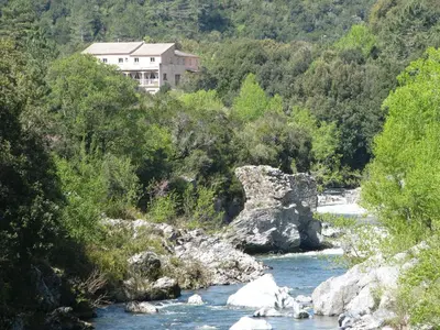 Paysage naturel près de l'hôtel
