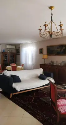 Un ou plusieurs lits dans un hébergement de l'établissement Mare è Monte , jardin méditerranéen et exotique.