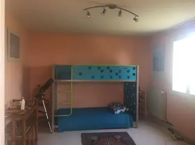 Un ou plusieurs lits dans un hébergement de l'établissement Mare è Monte , jardin méditerranéen et exotique.