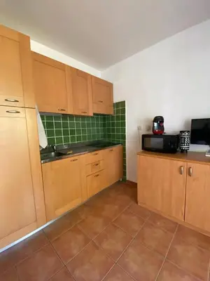 Cuisine ou kitchenette dans l'établissement Casa Emma les pieds dans l'eau