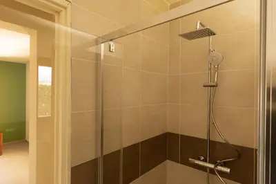 Salle de bains dans l'établissement Residence Mare e Sole
