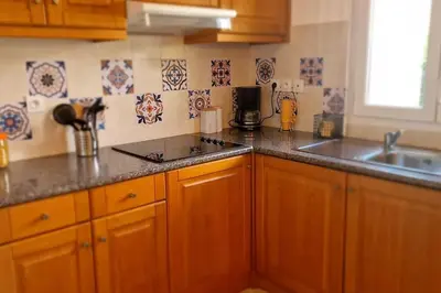 Cuisine ou kitchenette dans l'établissement Villa La Casa de Giuseppe
