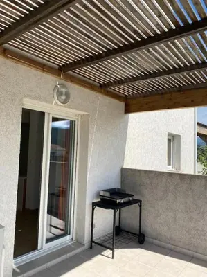Balcon ou terrasse dans l'établissement Saint-Florent Appartement duplex