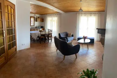Coin salon dans l'établissement Casa Orsini
