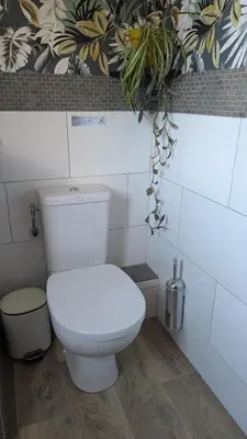 Salle de bains dans l'établissement U Maestrale