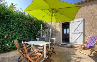 Terrasse ou espace extérieur de l'établissement Gîtes et Astrotourisme en Corse