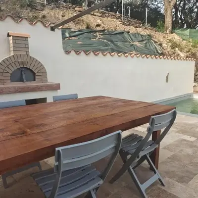 Maison avec vue sur la mer et piscine