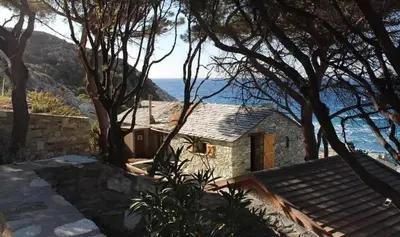 Paysage naturel près de la maison de vacances