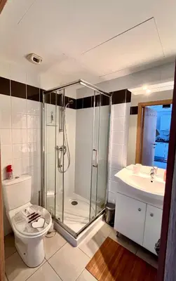 Salle de bains dans l'établissement CORSALILA